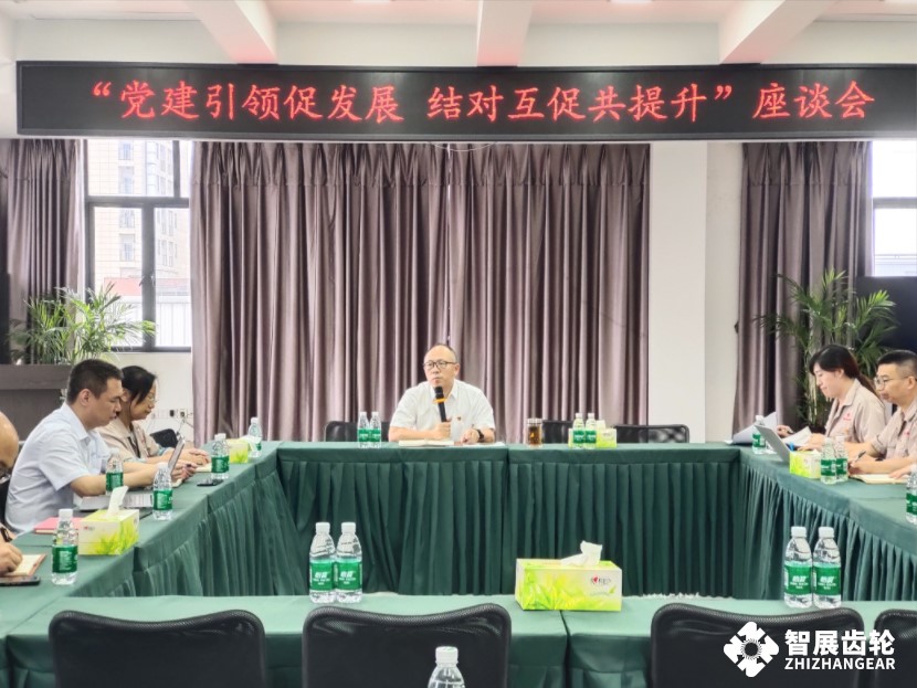 智展黨支部組織召開“黨建促發(fā)展，結(jié)對(duì)共提升”首次座談會(huì)